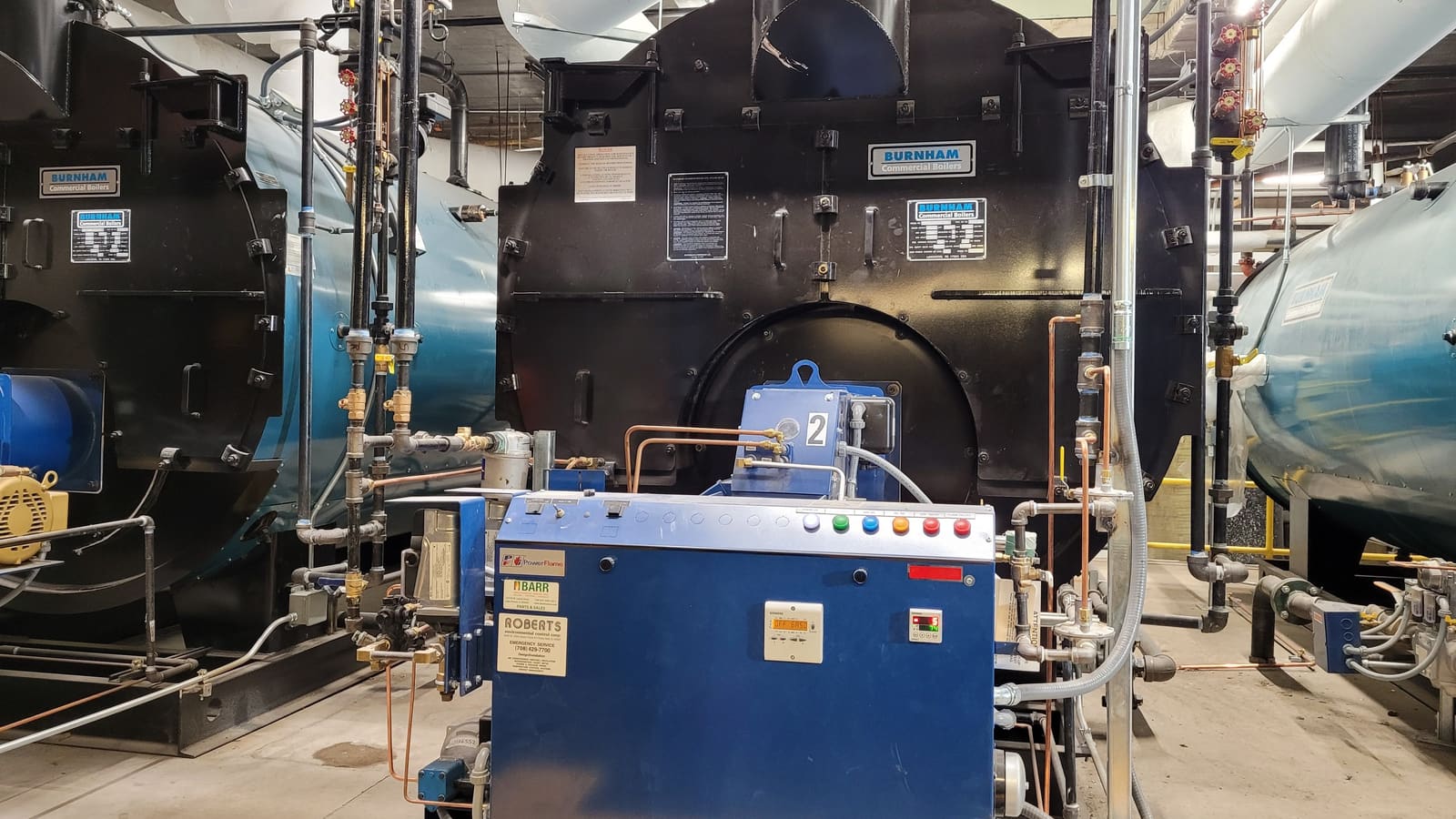 Burner Retrofits & Repairs supporting mechanical service image